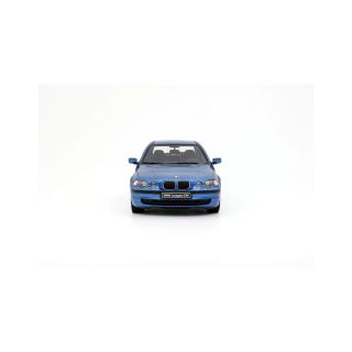 BMW E46 318 TI COMPACT ESTORIL BLUE 2002 OttO mobile 1:18 Resinemodell (Türen, Motorhaube... nicht zu öffnen!)